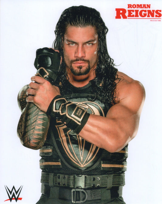 Roman Reigns WWE Wrestling Promo Print
