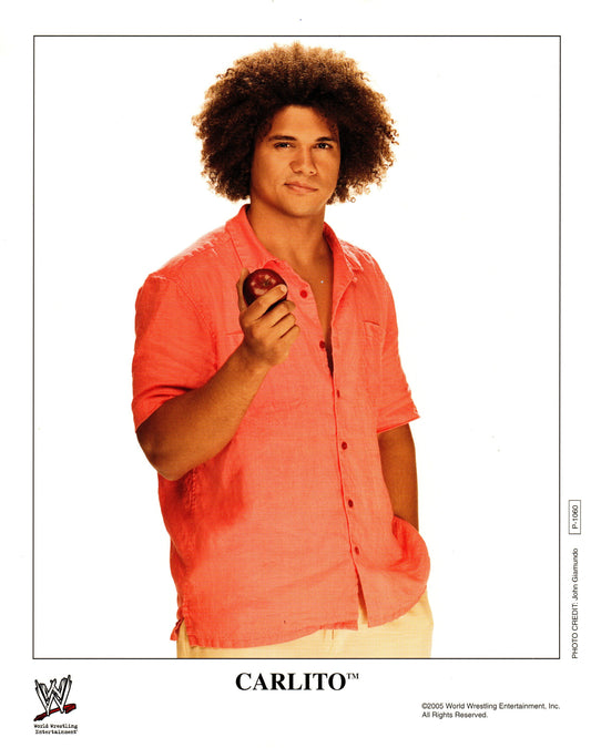Carlito WWE Wrestling Promo Photo P-1060