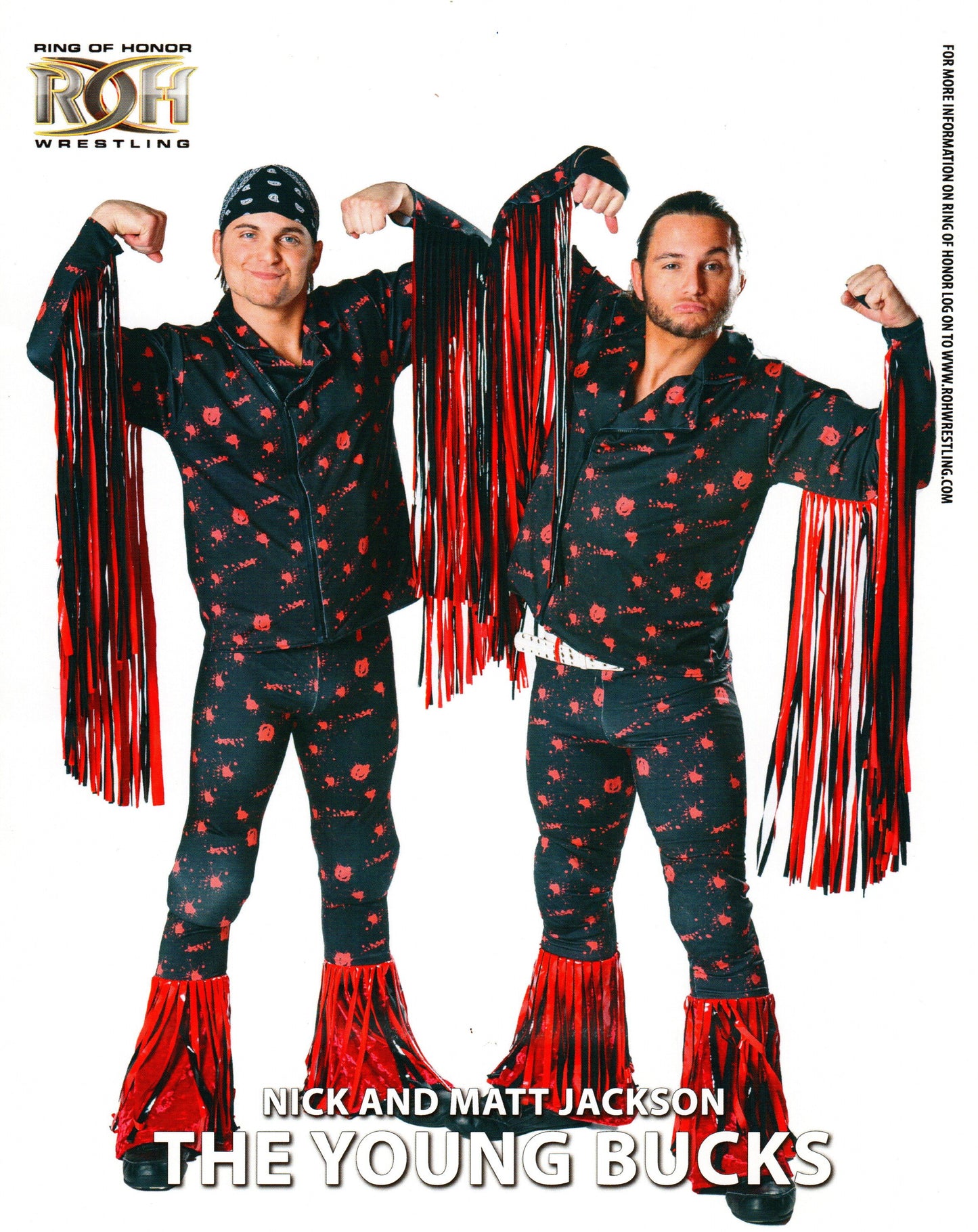 Nick & Matt Jackson The Young Bucks ROH Wrestling Promo Photo