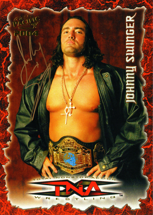 Johnny Swinger TNA Impact Signed Photo