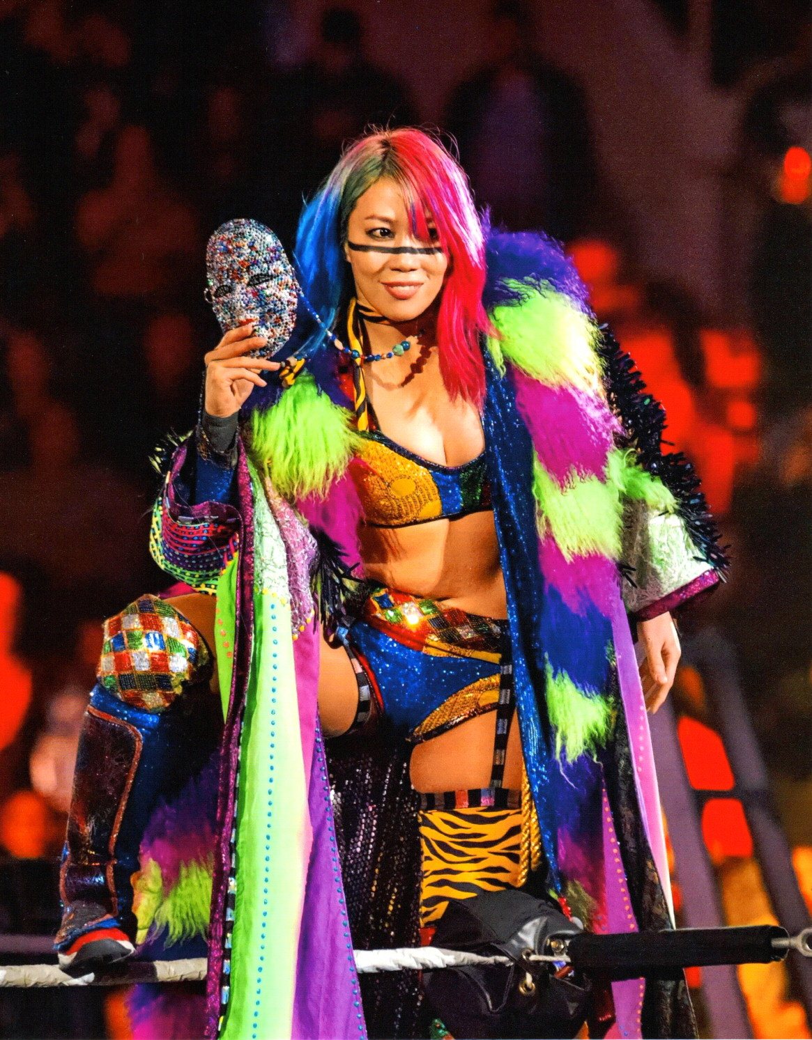Deposit payment for Asuka signed WWE Wrestling Photo