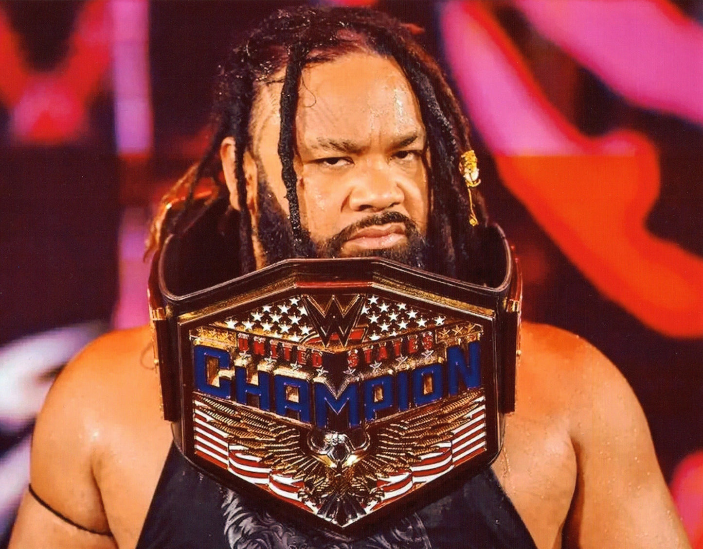 Jacob Fatu WWE Wrestling Photo