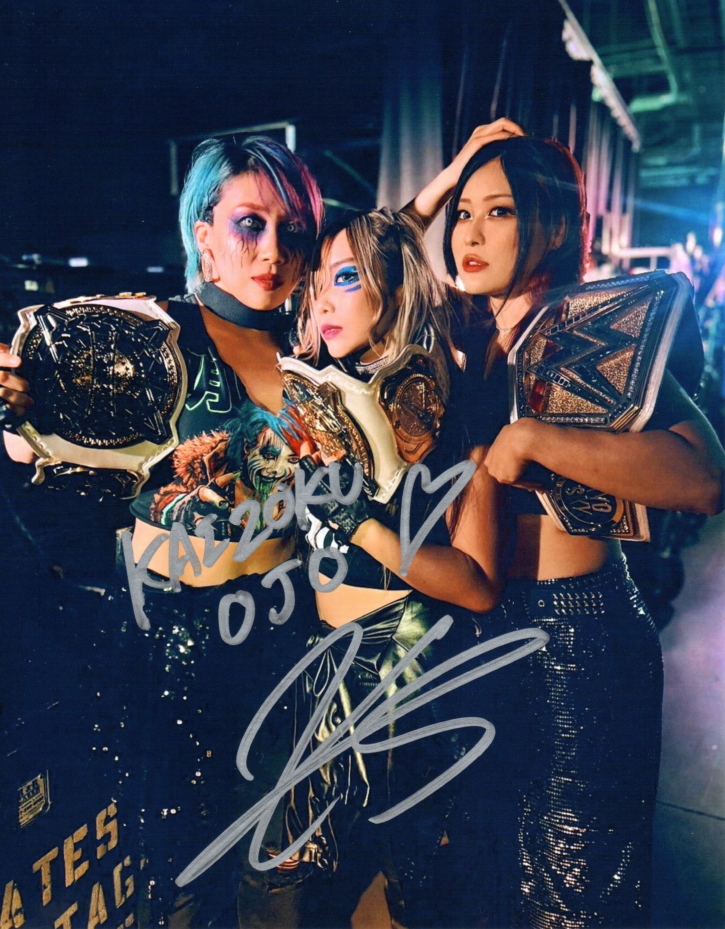 Kairi Sane WWE Signed Photo