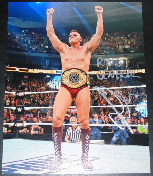 Gunther WWE Signed Photo