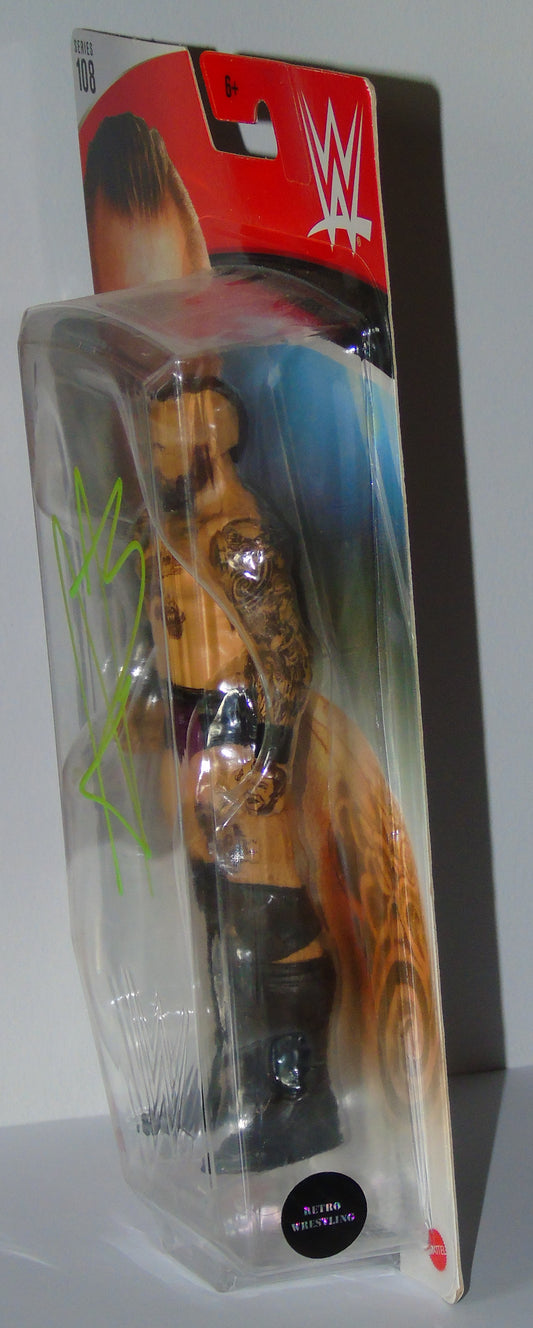 Aleister Black WWE Mattel Signed Figure