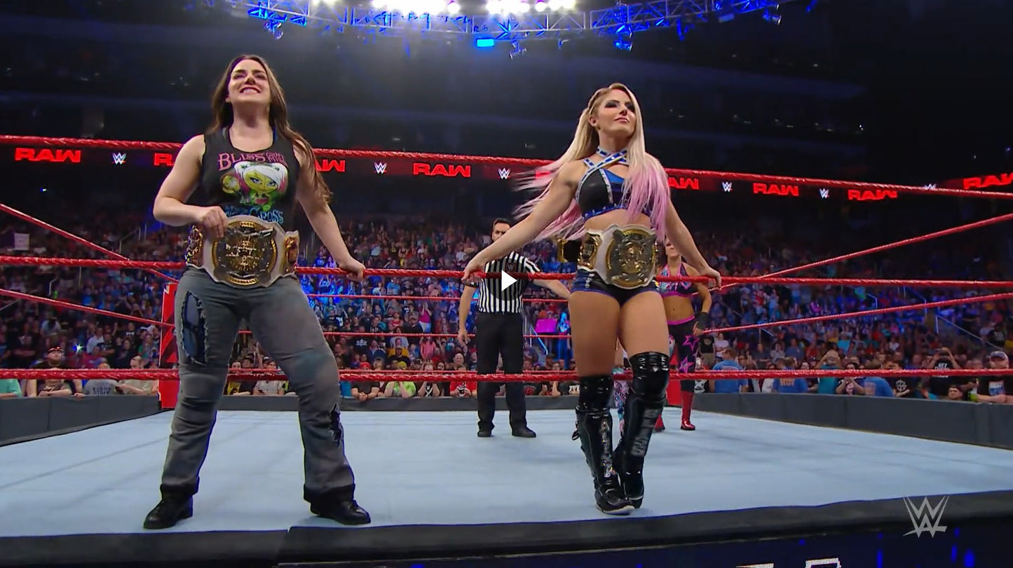 Nikki Cross Ring Worn & Signed WWE Wrestling T-Shirt