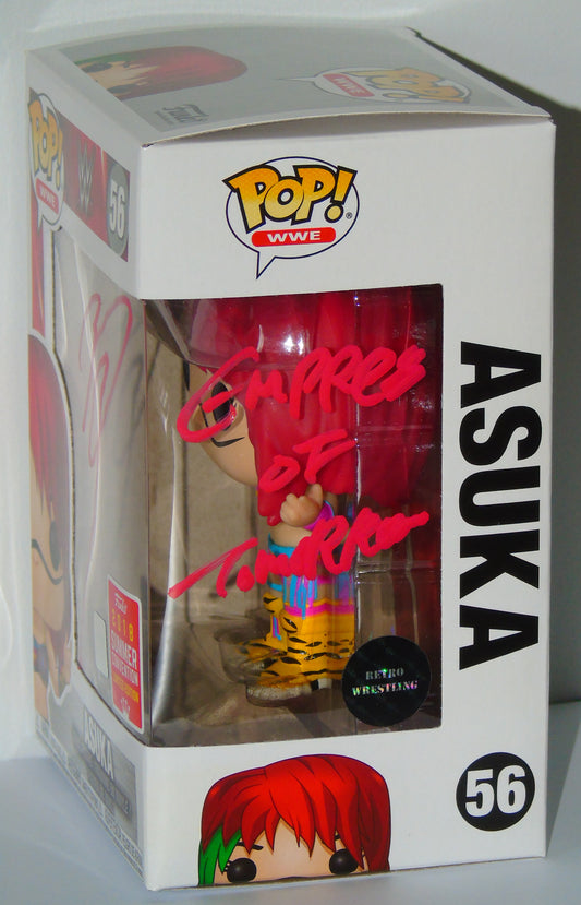 Asuka Signed Funko WWE Wrestling Pop! Vinyl Figure