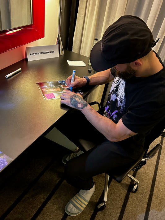 Finn Balor Signed WWE Wrestlemania 39 Demon Photo