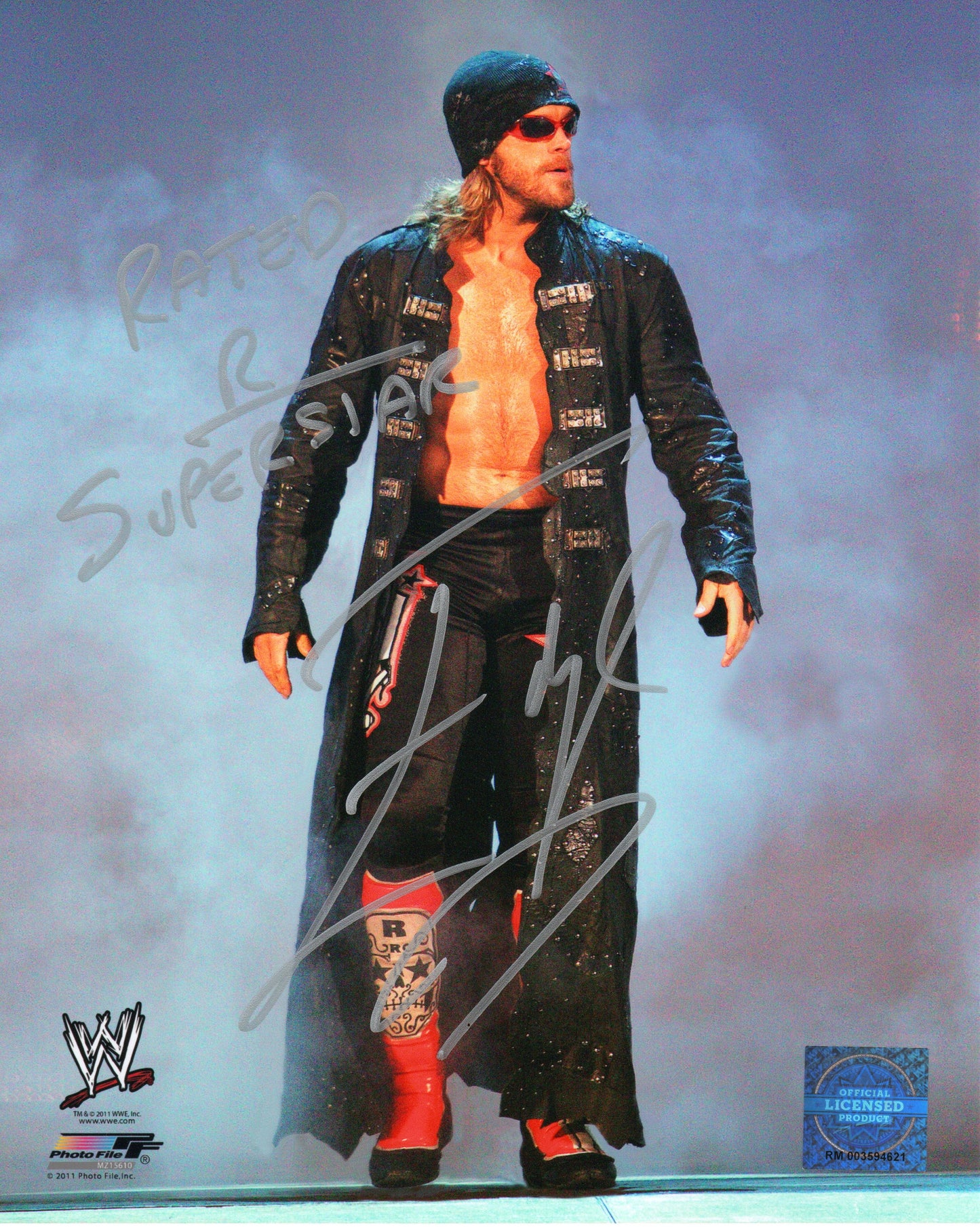Edge WWE Signed Photofile Photo