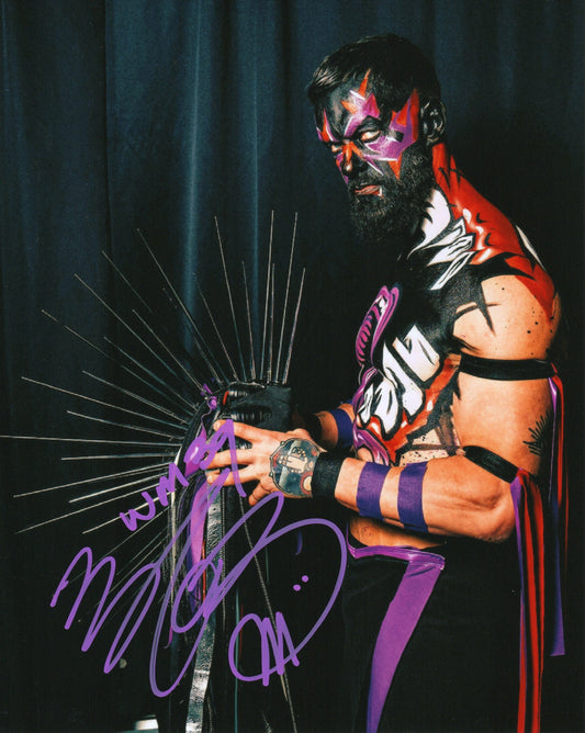 The Demon Finn Balor WWE Signed Photo