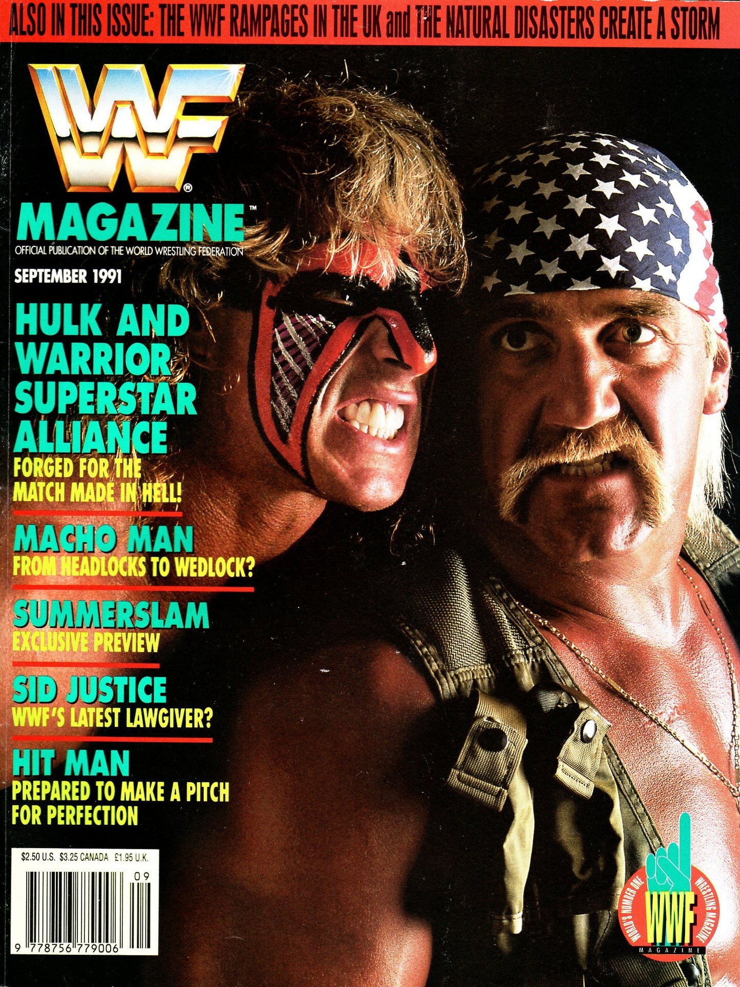 WWF Wrestling Magazine September 1991