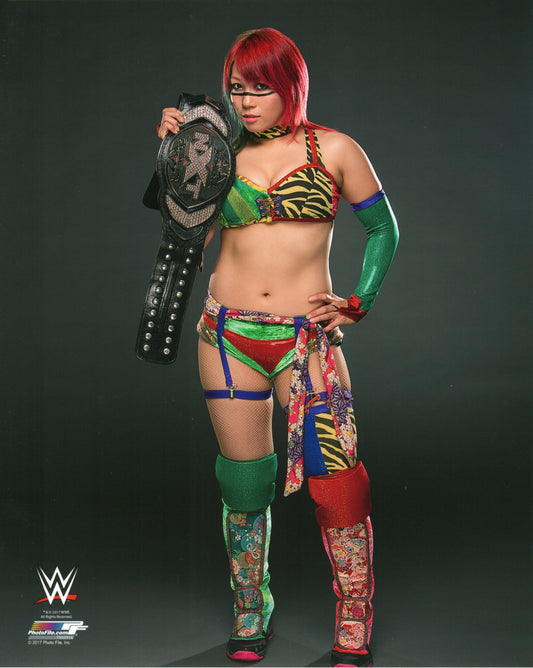 Asuka WWE Photofile 8x10" Photo