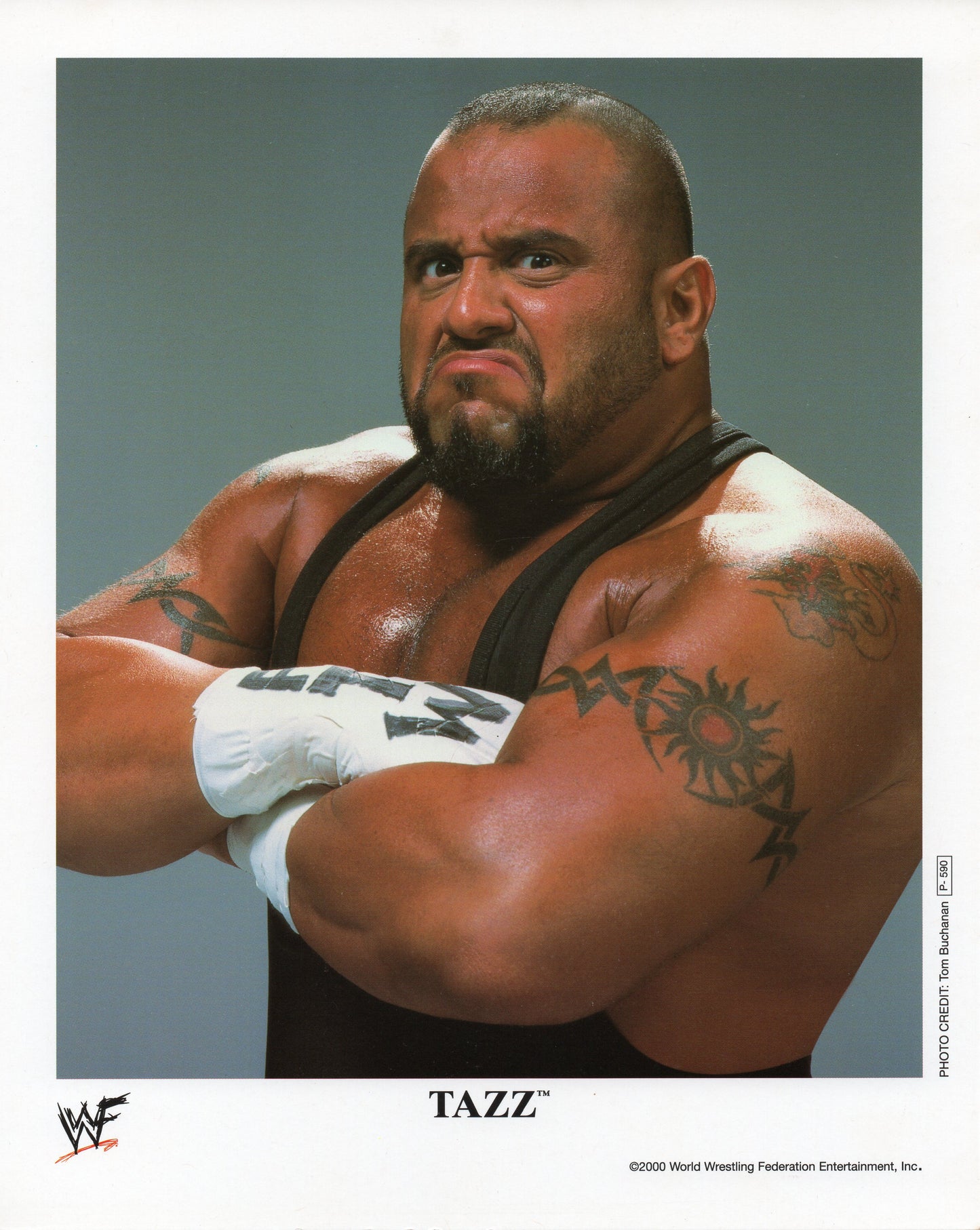 Tazz WWF Promo Photo