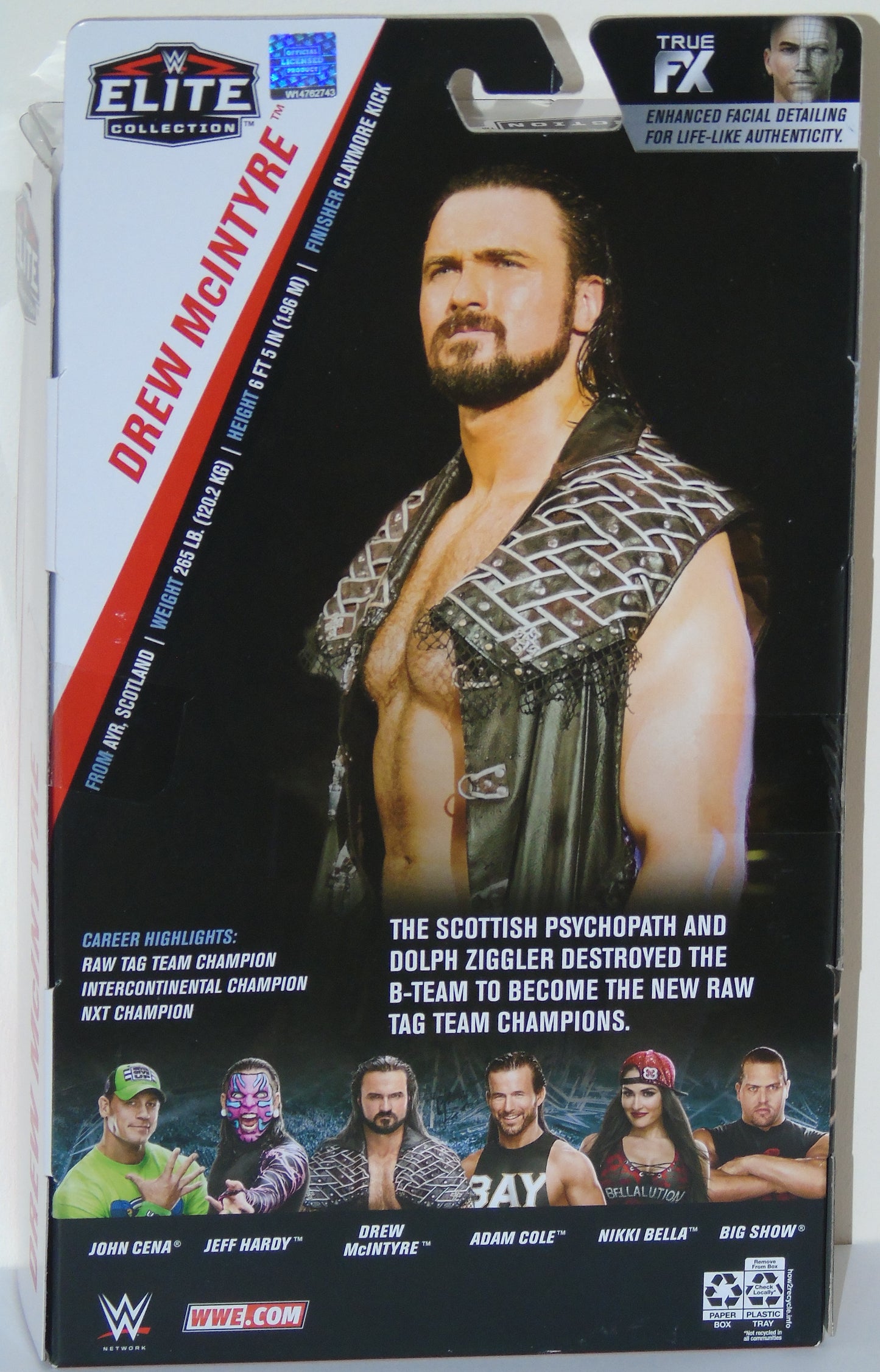 Drew McIntyre WWE Mattel Elite Signed Figure