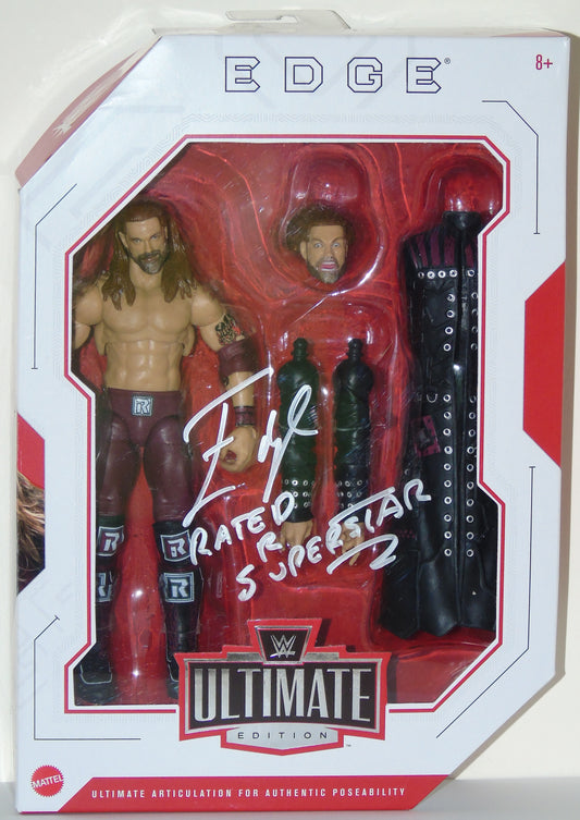 Edge WWE Mattel Ultimate Edition Signed Figure