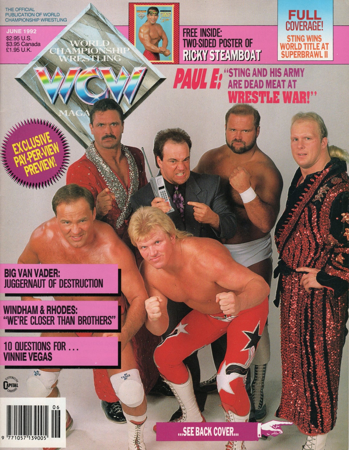 WCW Magazine June 1992