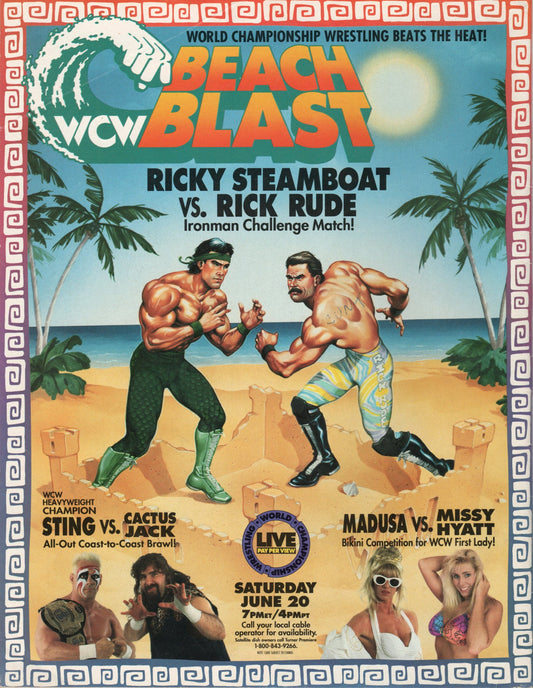 WCW Magazine July 1992