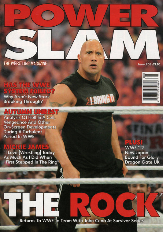 Power Slam Magazine December 2011 Issue 208