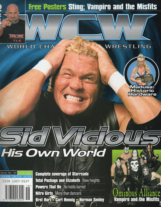 WCW Magazine February 2000 Issue 58