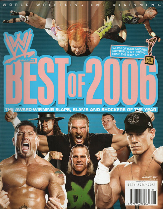 WWE Magazine January 2007