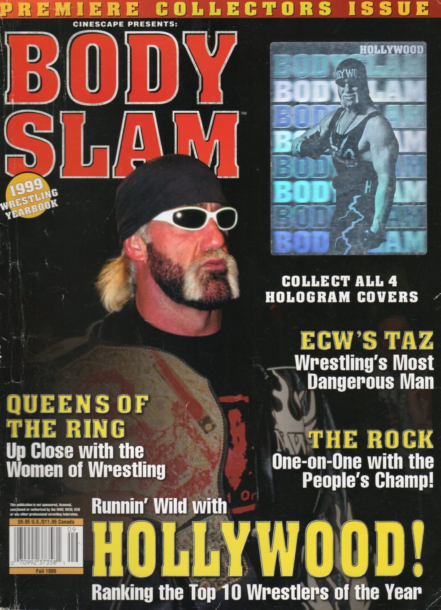 Body Slam Wrestling Magazine Fall 1999 Issue 1
