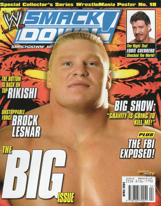 WWE Smackdown Magazine April 2004