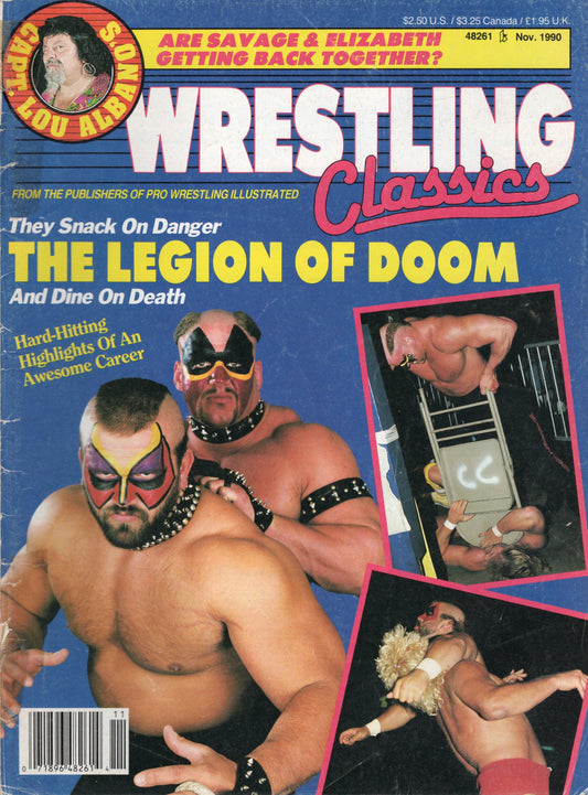 Wrestling Classic Magazine November 1990