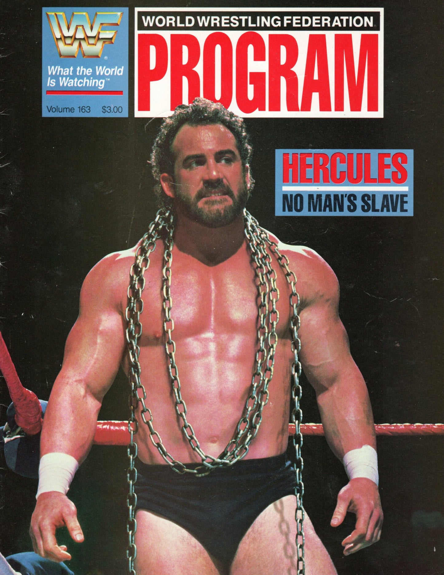 WWF World Wrestling Federation 1988 Magazine/Program #163