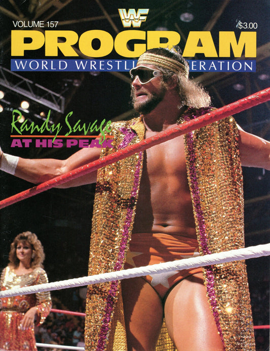 WWF World Wrestling Federation 1988 Magazine/Program #157