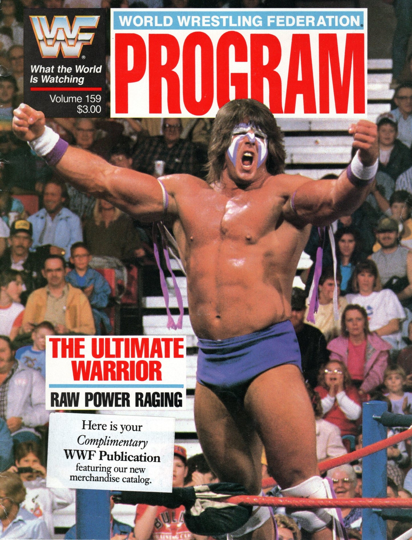 WWF World Wrestling Federation 1988 Magazine/Program #159