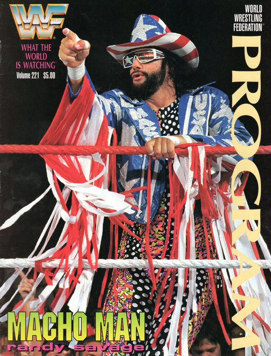 WWF World Wrestling Federation 1994 Magazine/Program #221