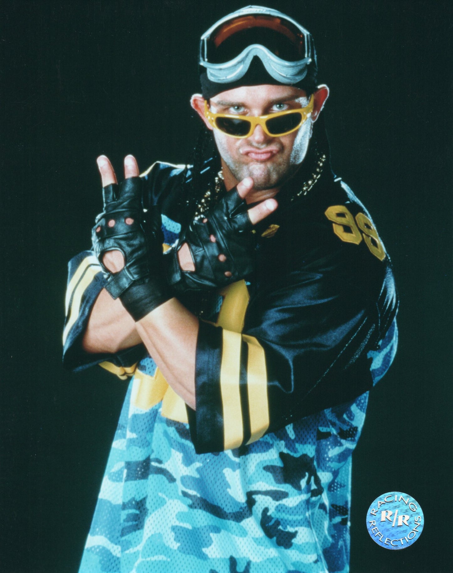 Brian Christopher WWF Racing Reflections 8"x10" Photo