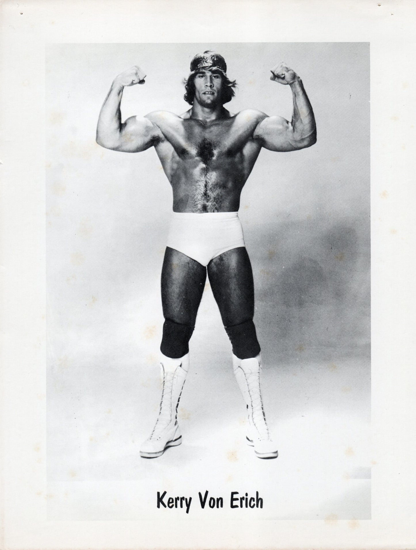 Kerry Von Erich 8.5"x11" Promo Photo