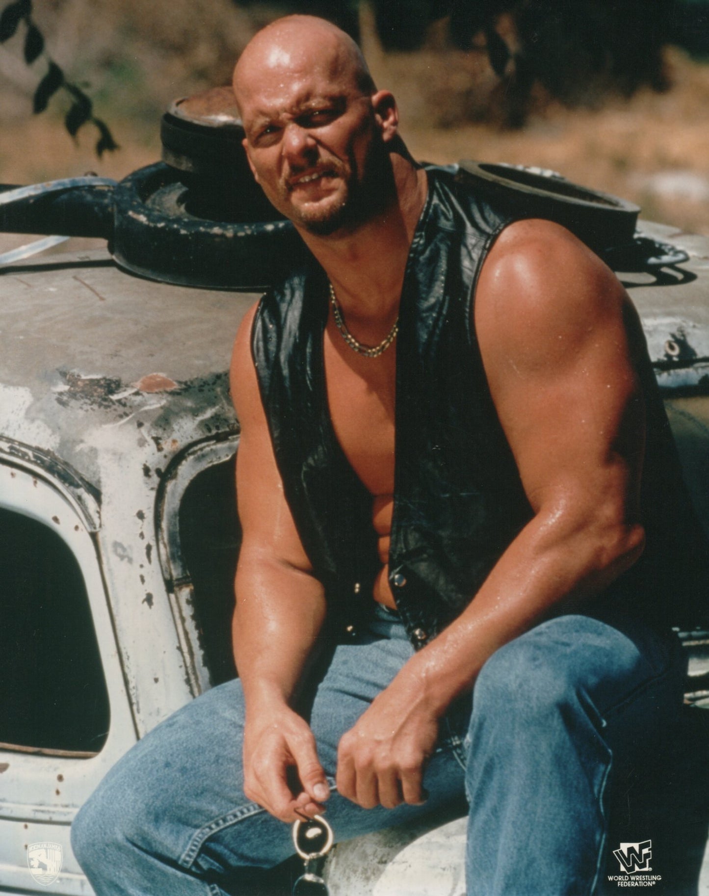 Stone Cold Steve Austin WWF Norman James 8"x10" Photo