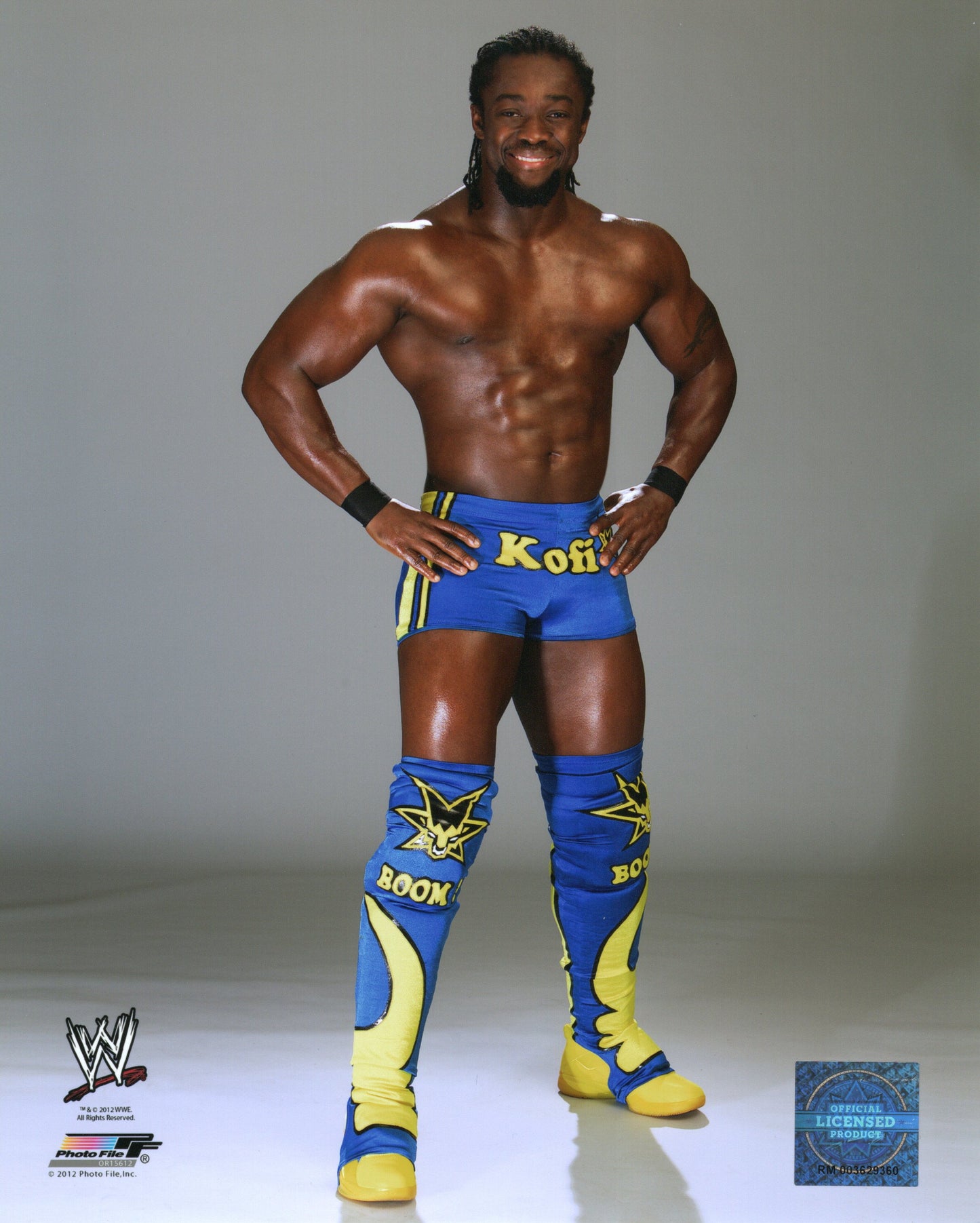 Kofi Kingston WWE Photofile 8x10" Photo