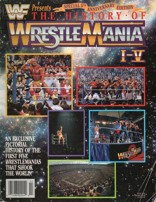 WWF Magazine The History Of Wrestlemania I-V