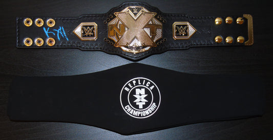 Karrion Kross Signed NXT Championship Mini Title Belt