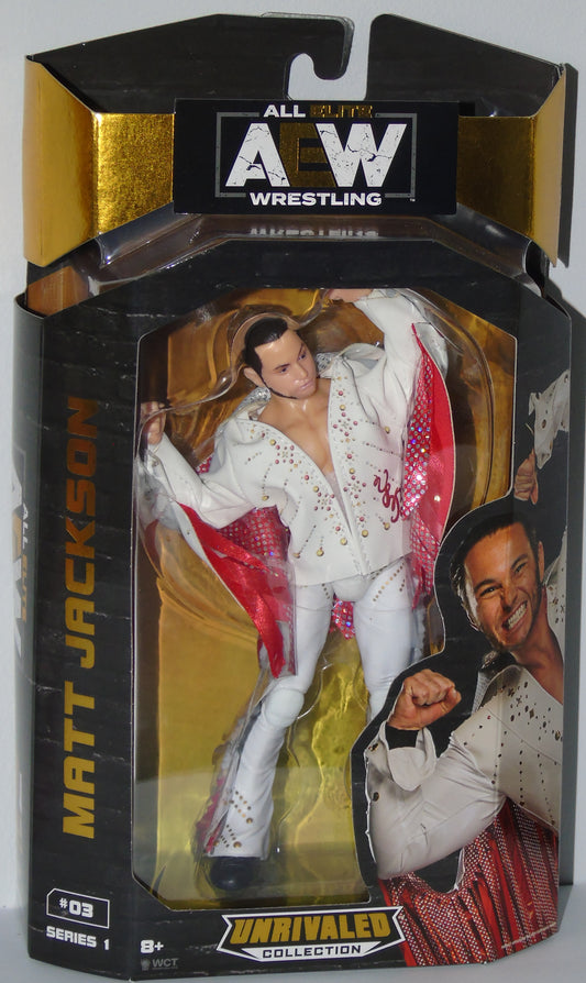 Matt Jackson AEW Jazwares Unrivaled Figure Series 1