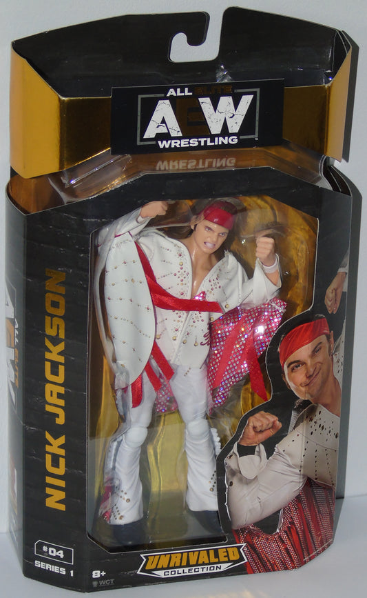 Nick Jackson AEW Jazwares Unrivaled Figure Series 1
