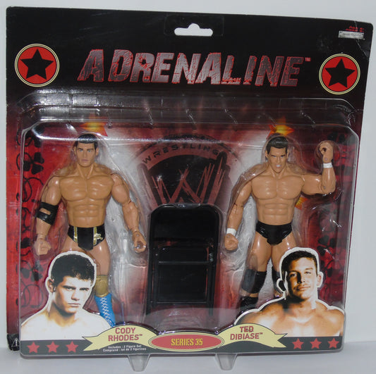 Cody Rhodes & Ted Dibiase Jr. WWE Jakks Wrestling Figure Set