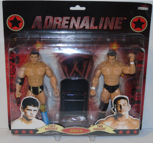 Cody Rhodes & Ted Dibiase Jr. WWE Jakks Wrestling Figure Set