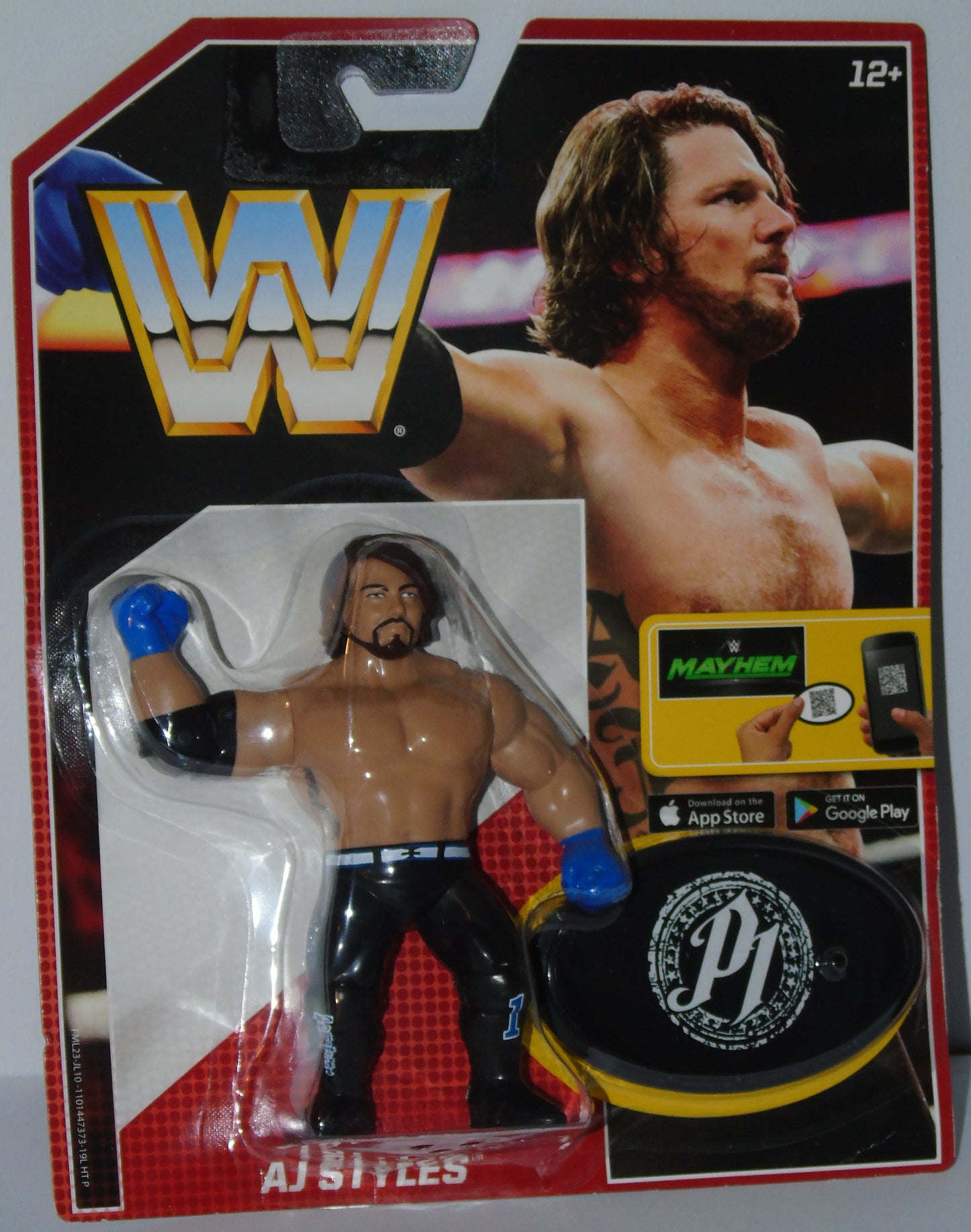 AJ Styles WWE Mattel Retro Figure