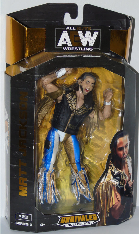 Matt Jackson AEW Jazwares Unrivaled Figure Series 3