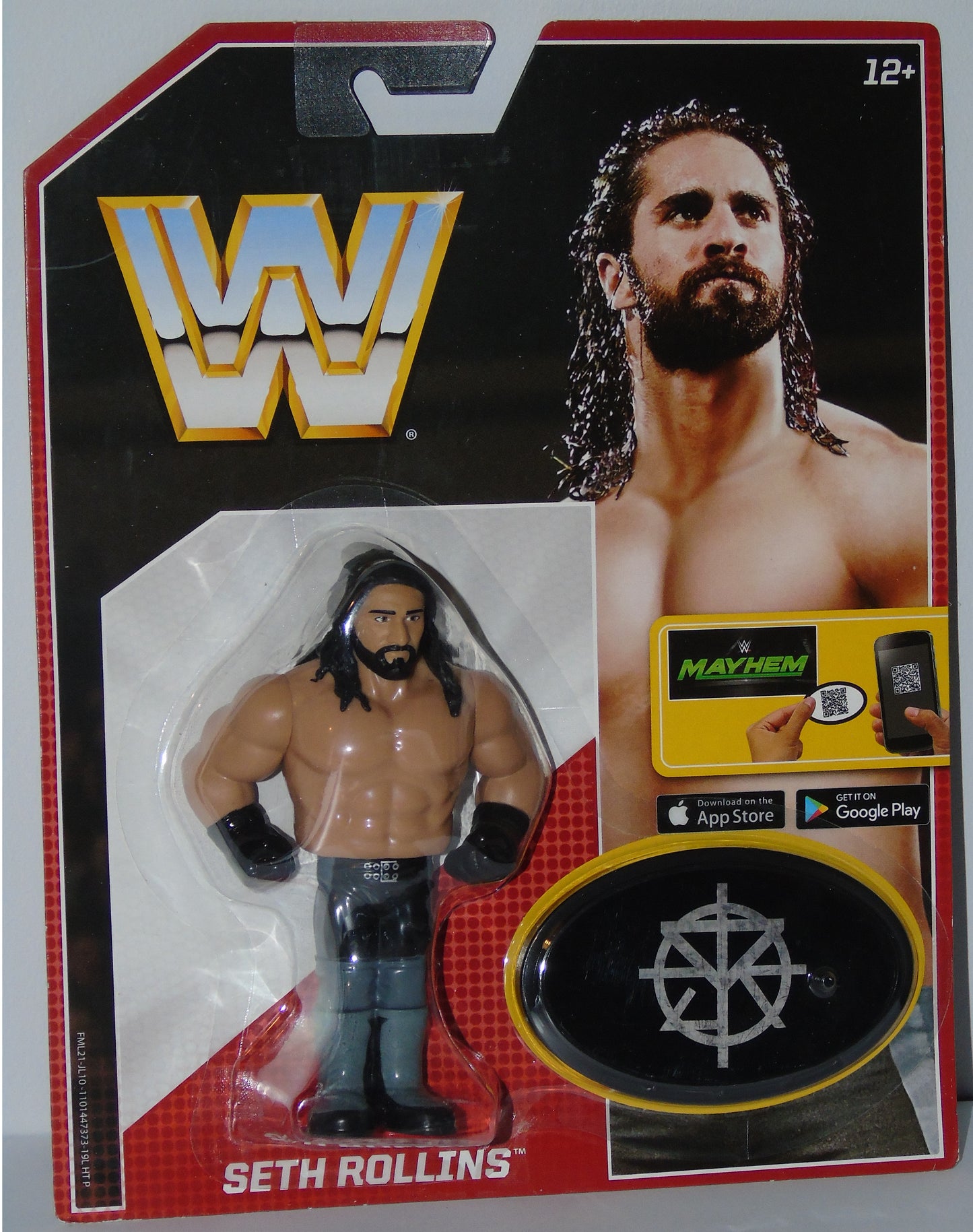 Seth Rollins WWE Mattel Retro Figure