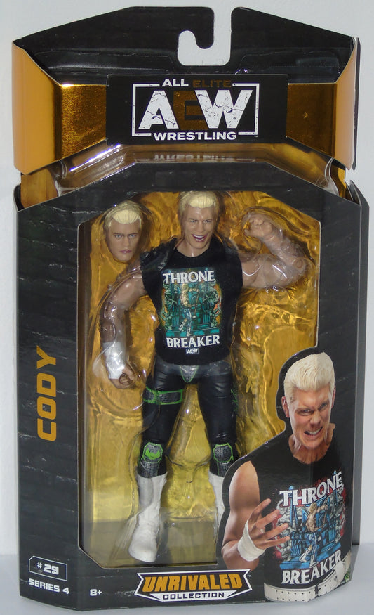 Cody Rhodes AEW Jazwares Unrivaled Figure Series 4