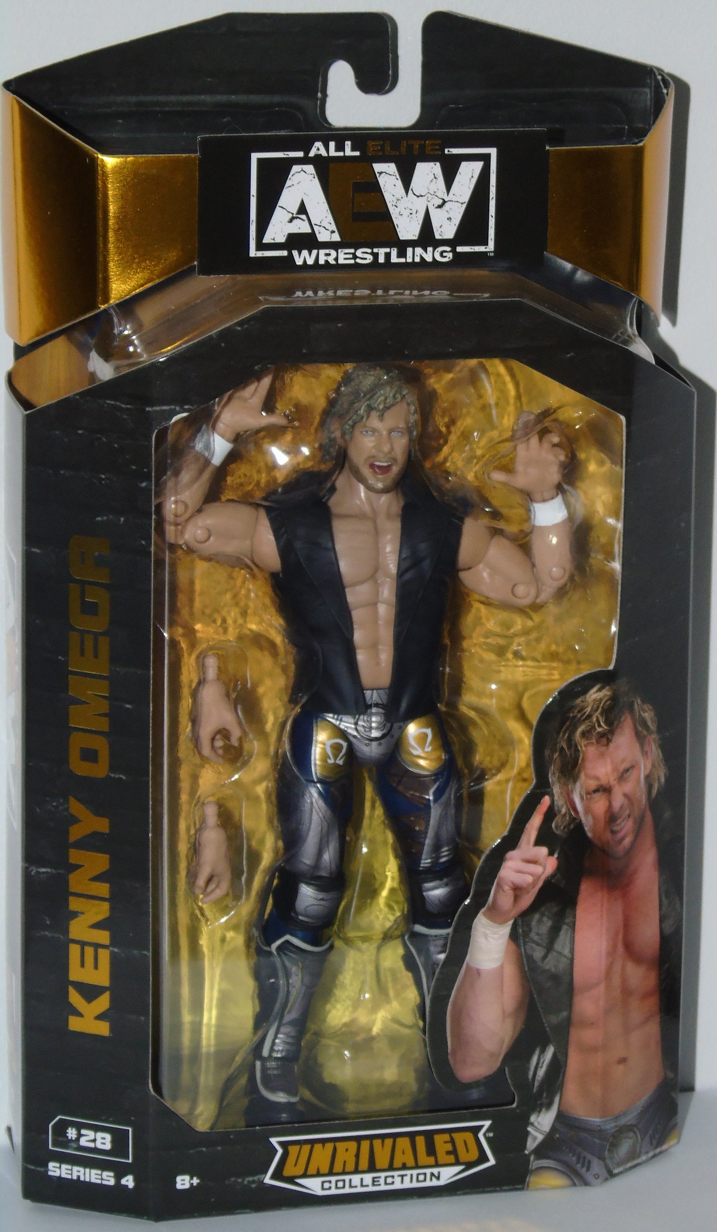 Kenny Omega AEW Jazwares Unrivaled Figure Series 4