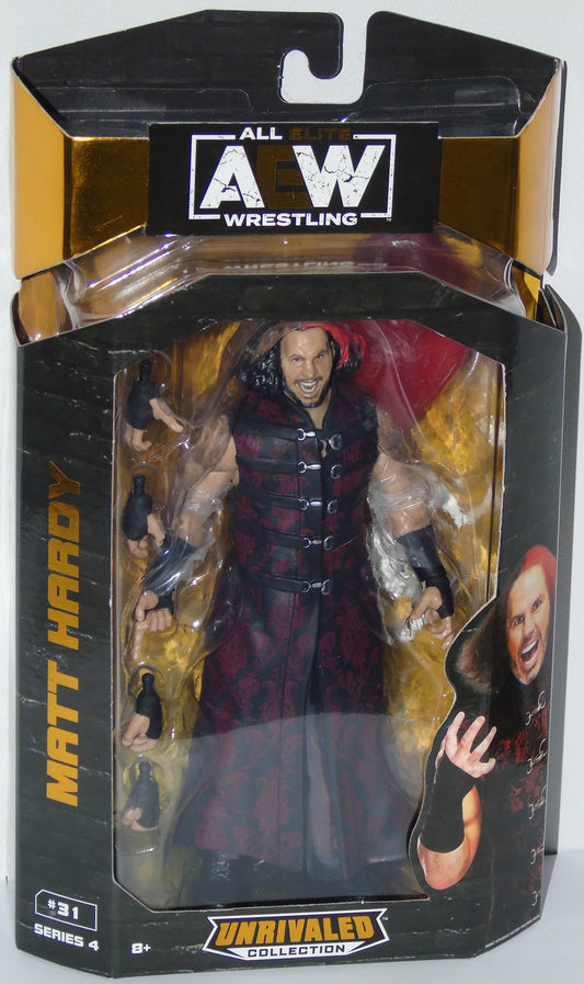 Matt Hardy AEW Jazwares Unrivaled Figure Series 4