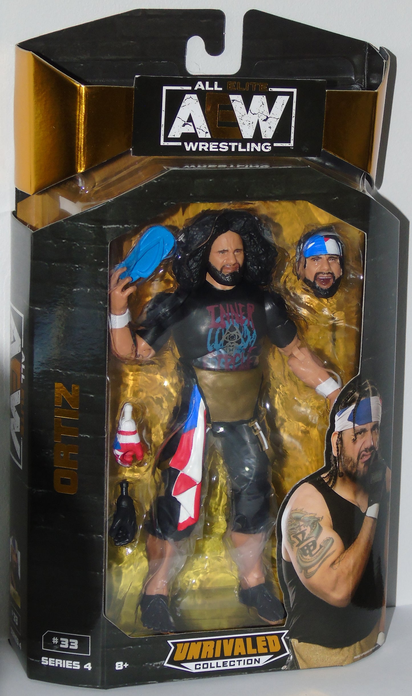 Ortiz AEW Jazwares Unrivaled Figure Series 4