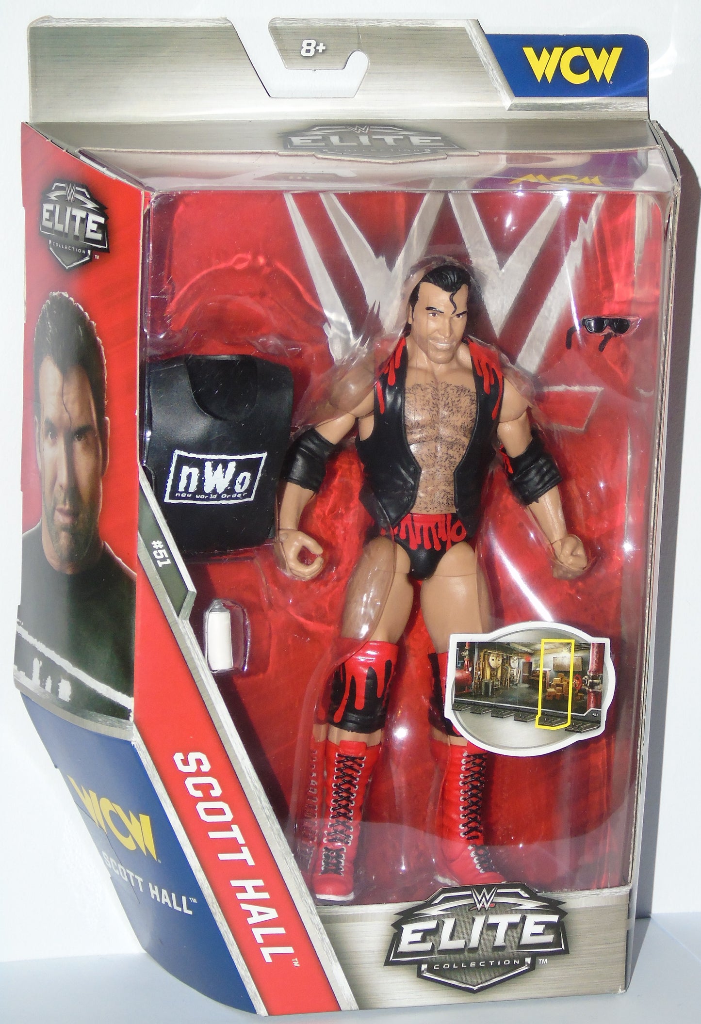 Scott Hall WCW Mattel Elite Figure