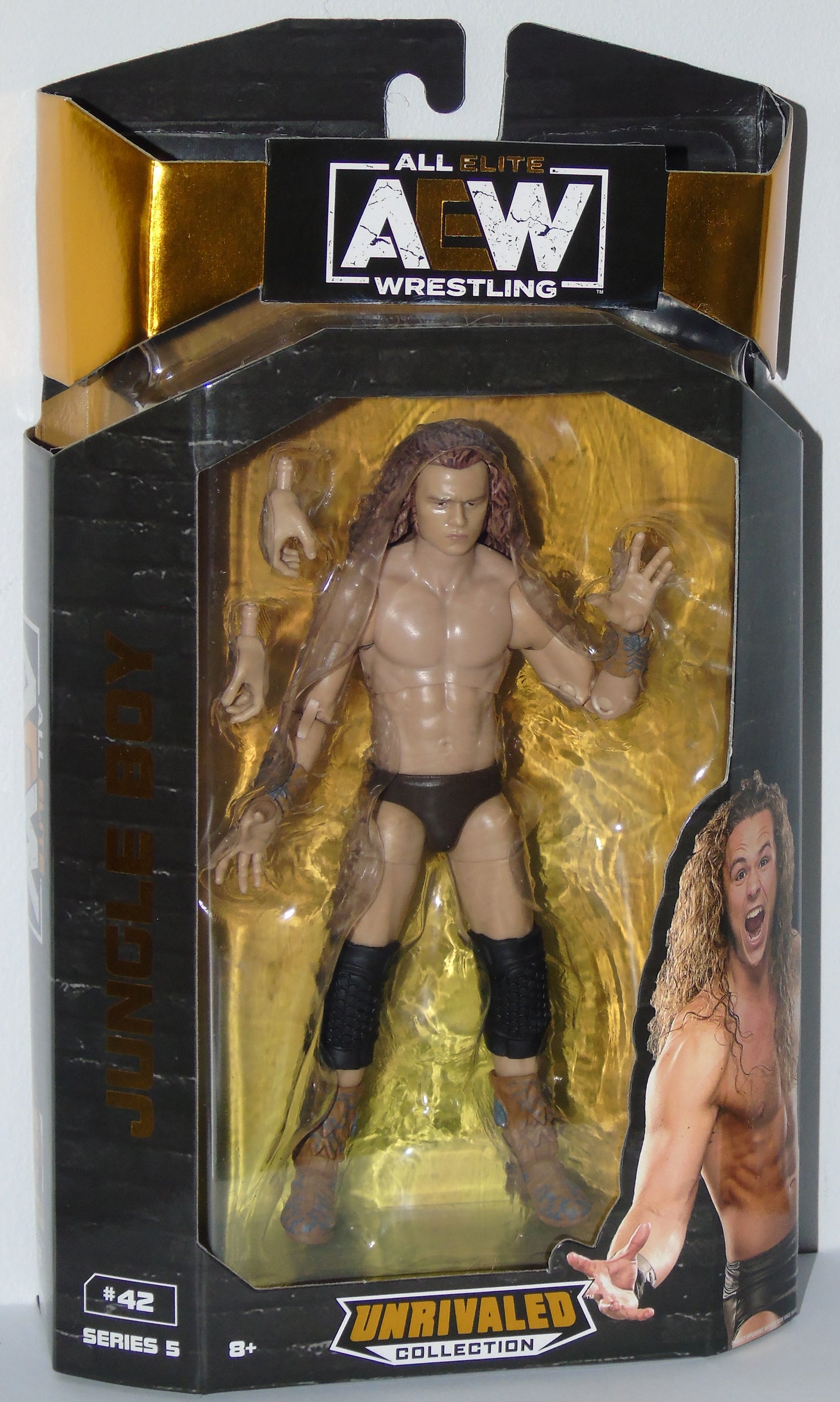 Jungle Boy AEW Jazwares Unrivaled Figure Series 5